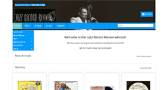 Desktop Screenshot of jazzrecordrevival.com